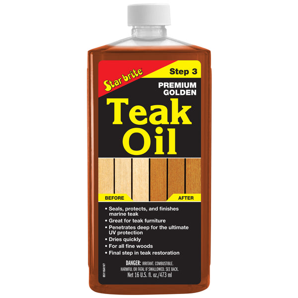 Premium Golden Teak Oil - Step 3