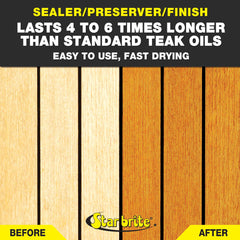 Premium Golden Teak Oil - Step 3