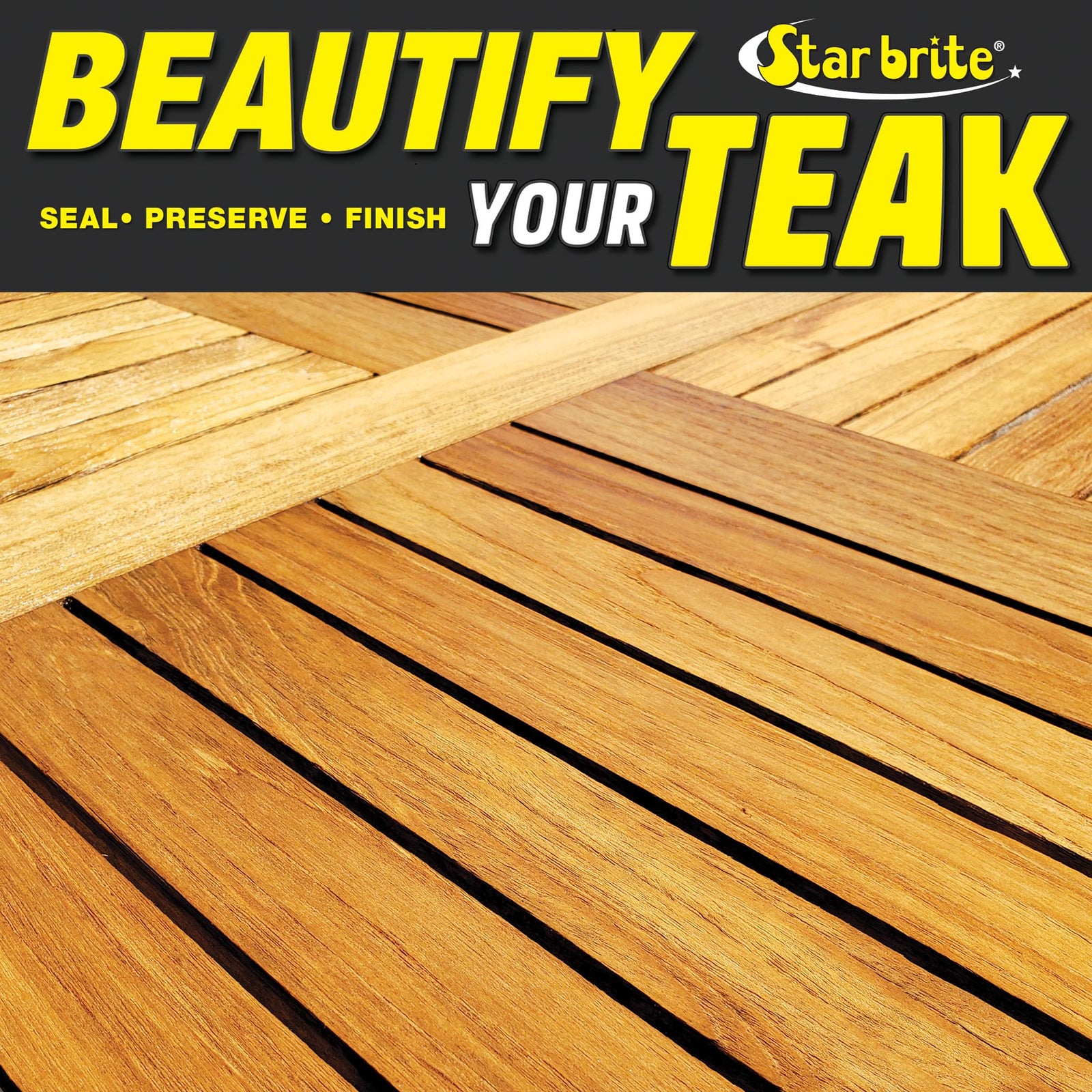 Premium Golden Teak Oil - Step 3 - Star brite Distributing, LLC