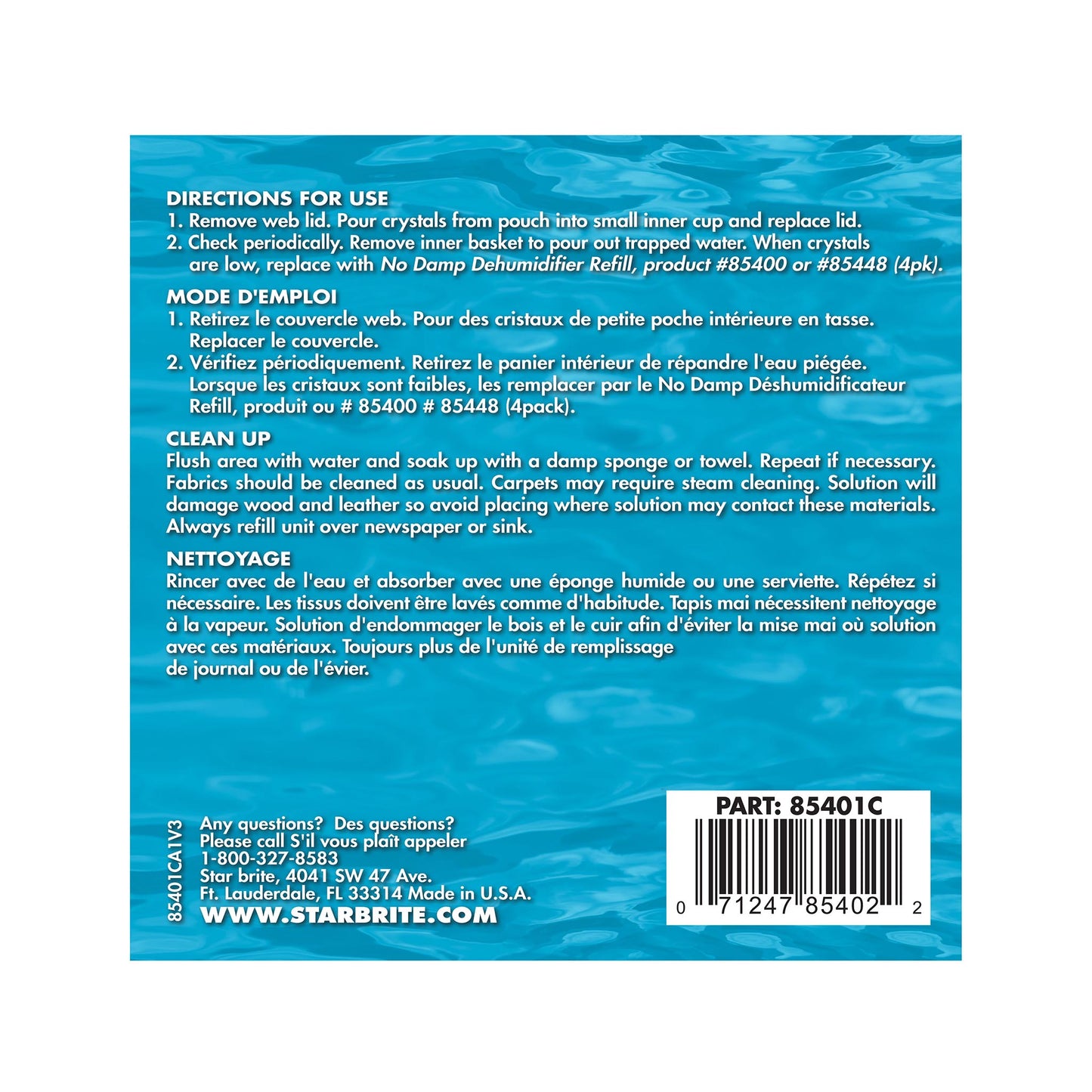 No Damp Moisture Absorber & Dehumidifier - Star brite Distributing, LLC