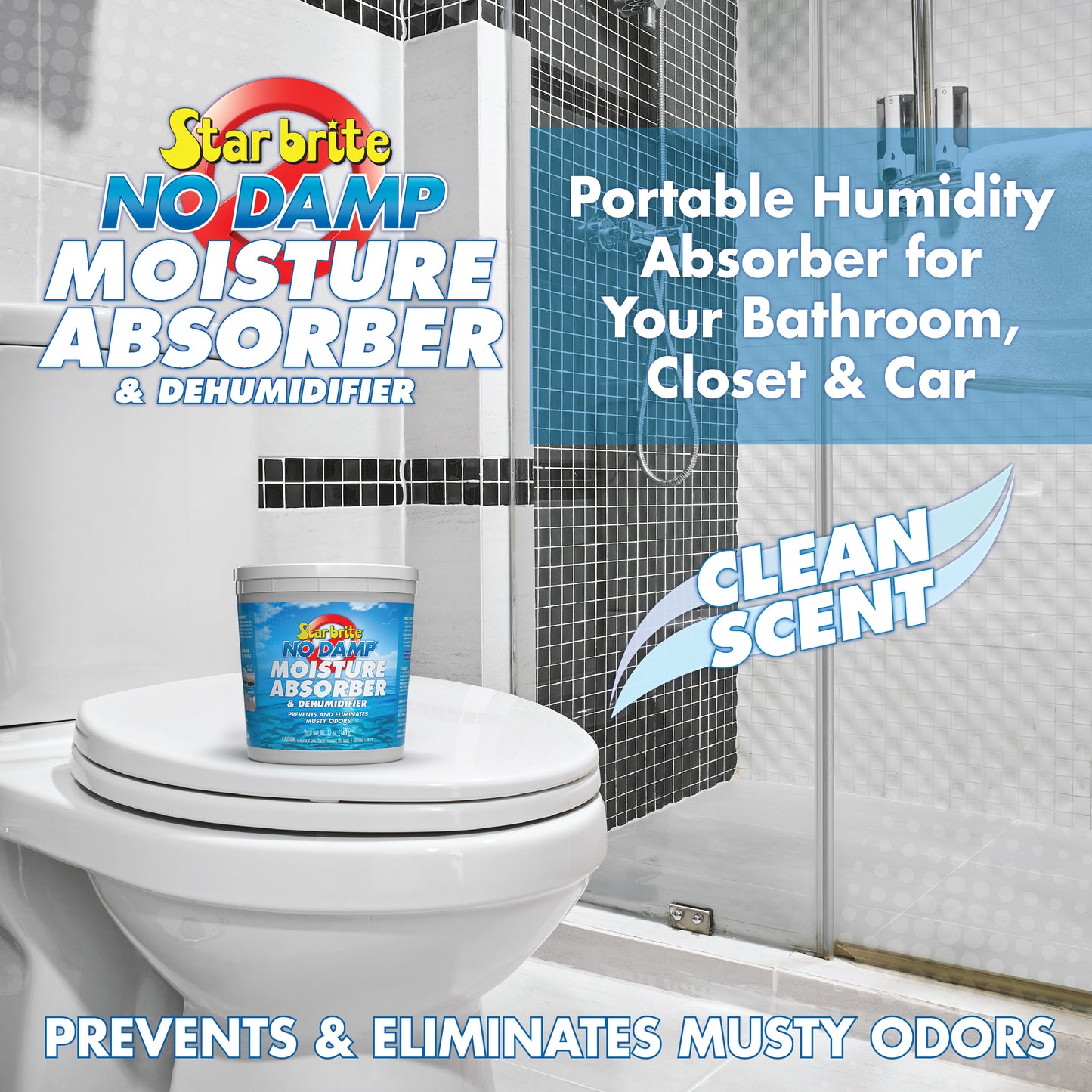 No Damp Moisture Absorber & Dehumidifier