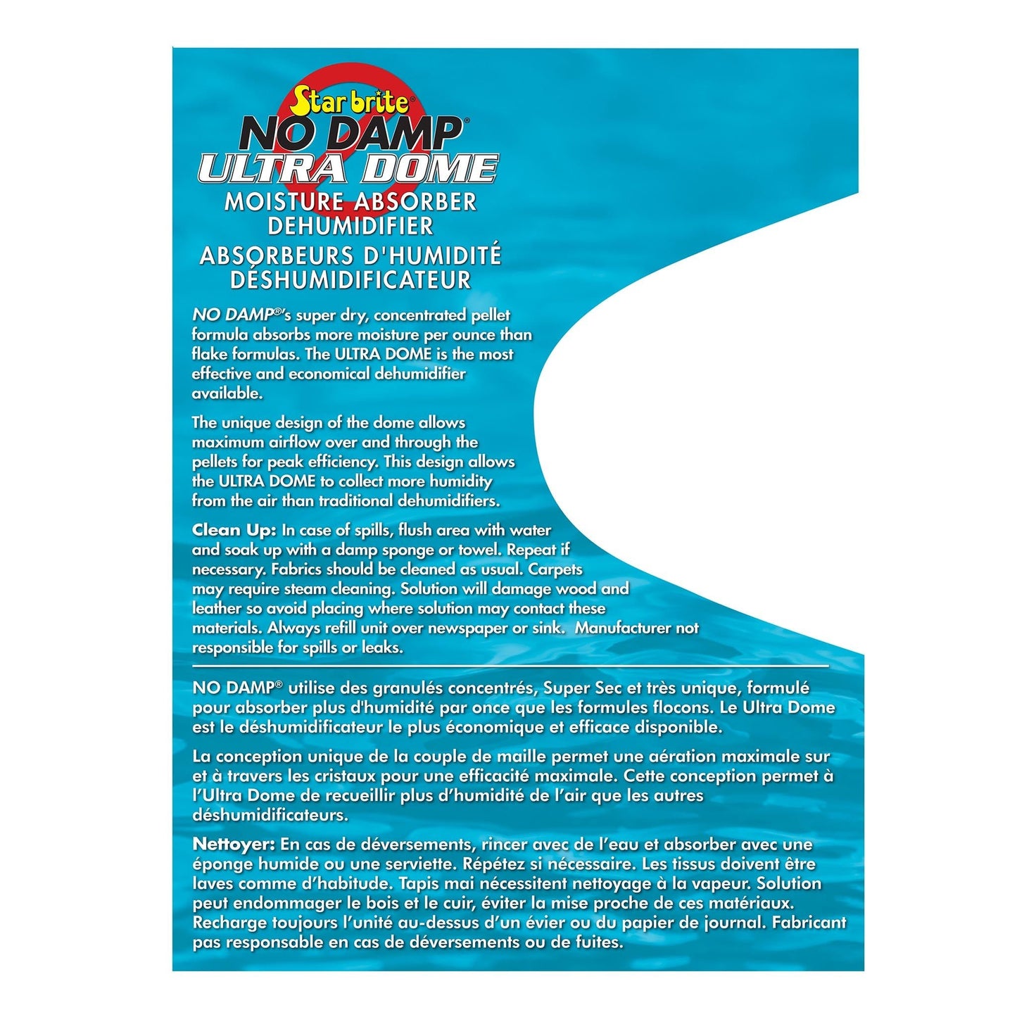 No Damp Moisture Absorber & Dehumidifier - Star brite Distributing, LLC