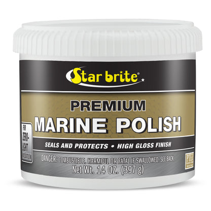 Premium Marine Polish - UV Protection & High Gloss Finish