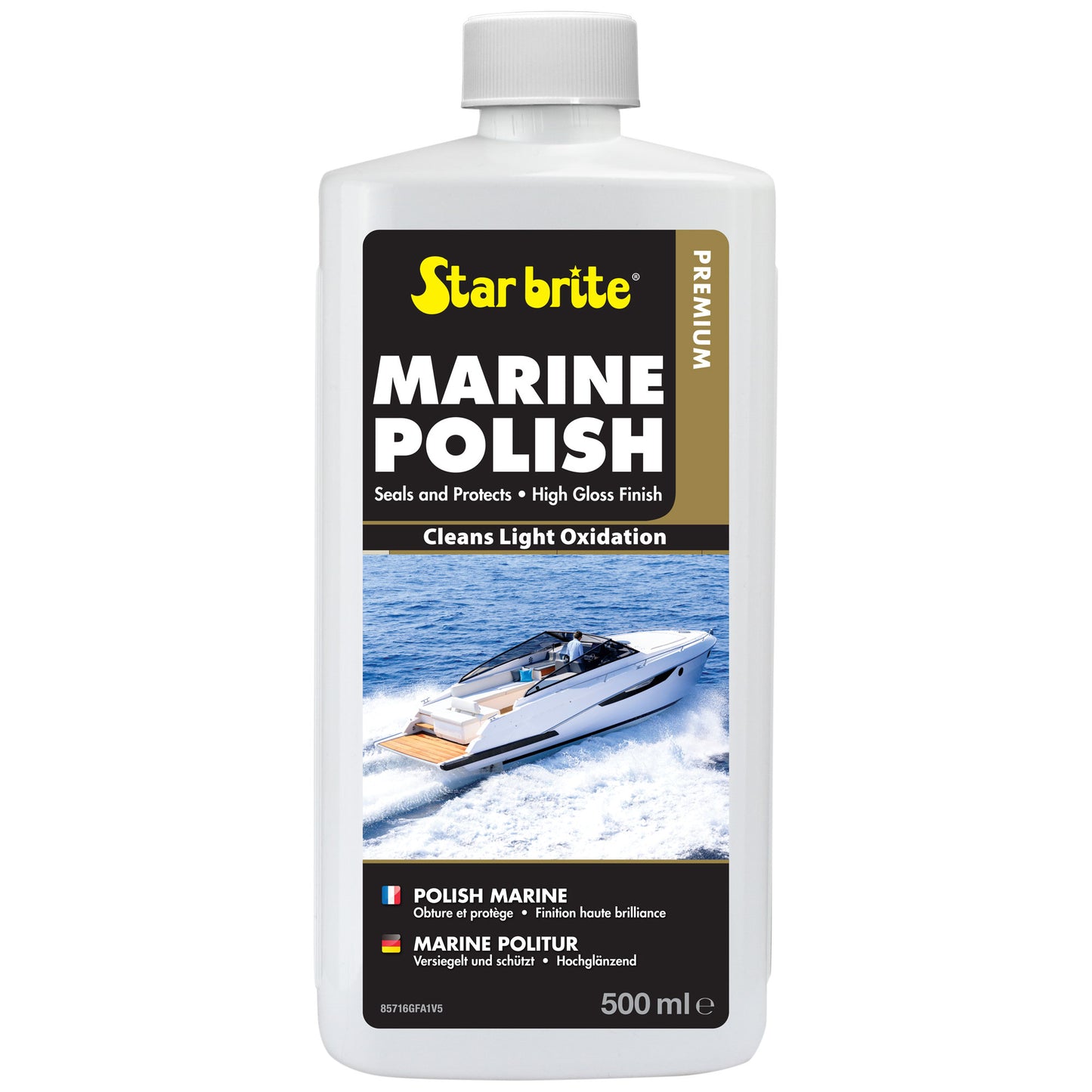Premium Marine Polish - UV Protection & High Gloss Finish - Star brite Distributing, LLC