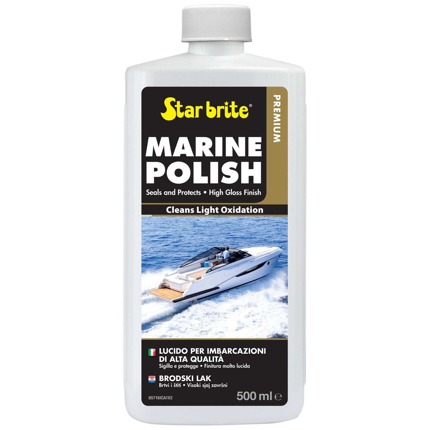 Premium Marine Polish - UV Protection & High Gloss Finish - Star brite Distributing, LLC
