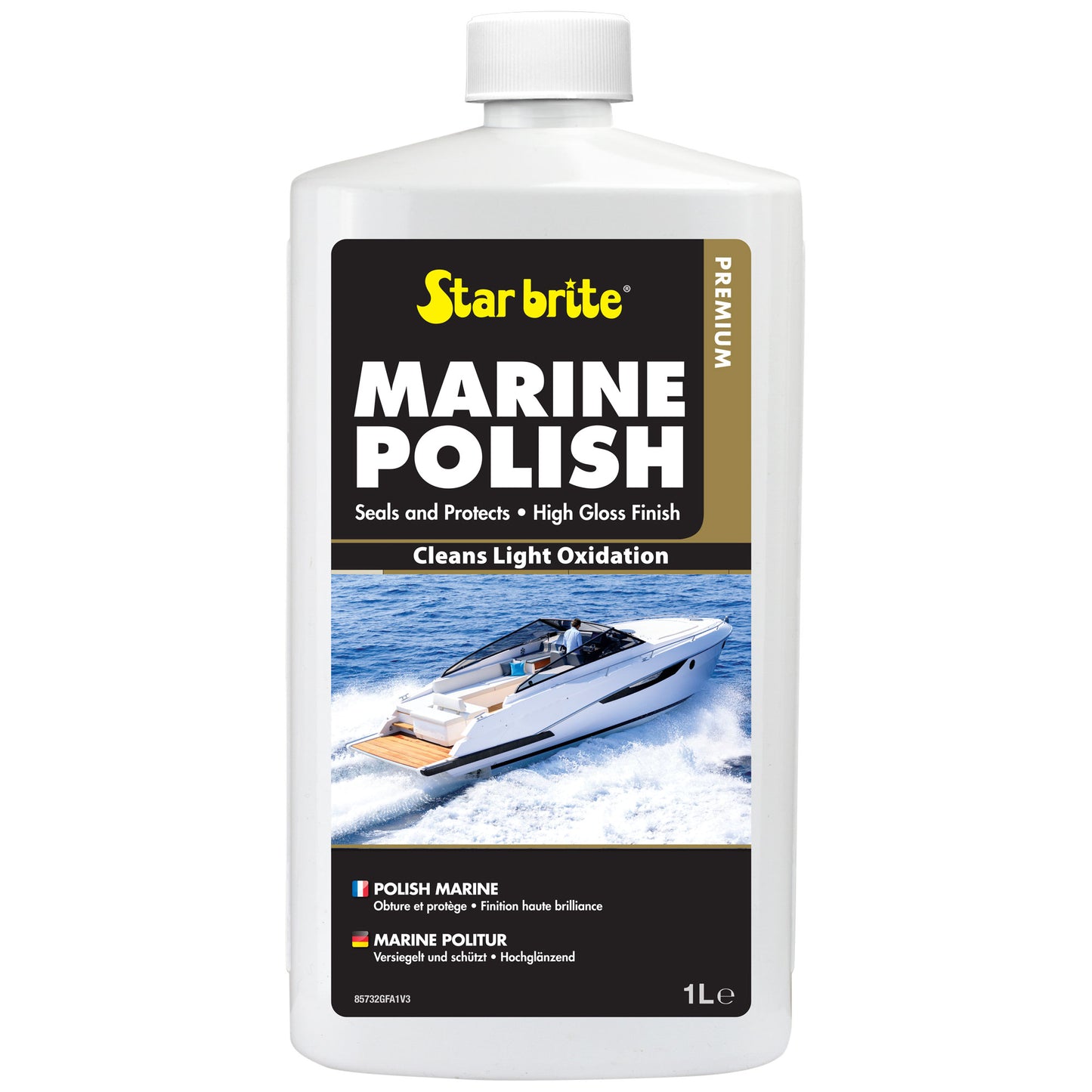 Premium Marine Polish - UV Protection & High Gloss Finish - Star brite Distributing, LLC