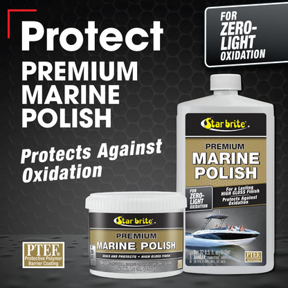 Premium Marine Polish - UV Protection & High Gloss Finish