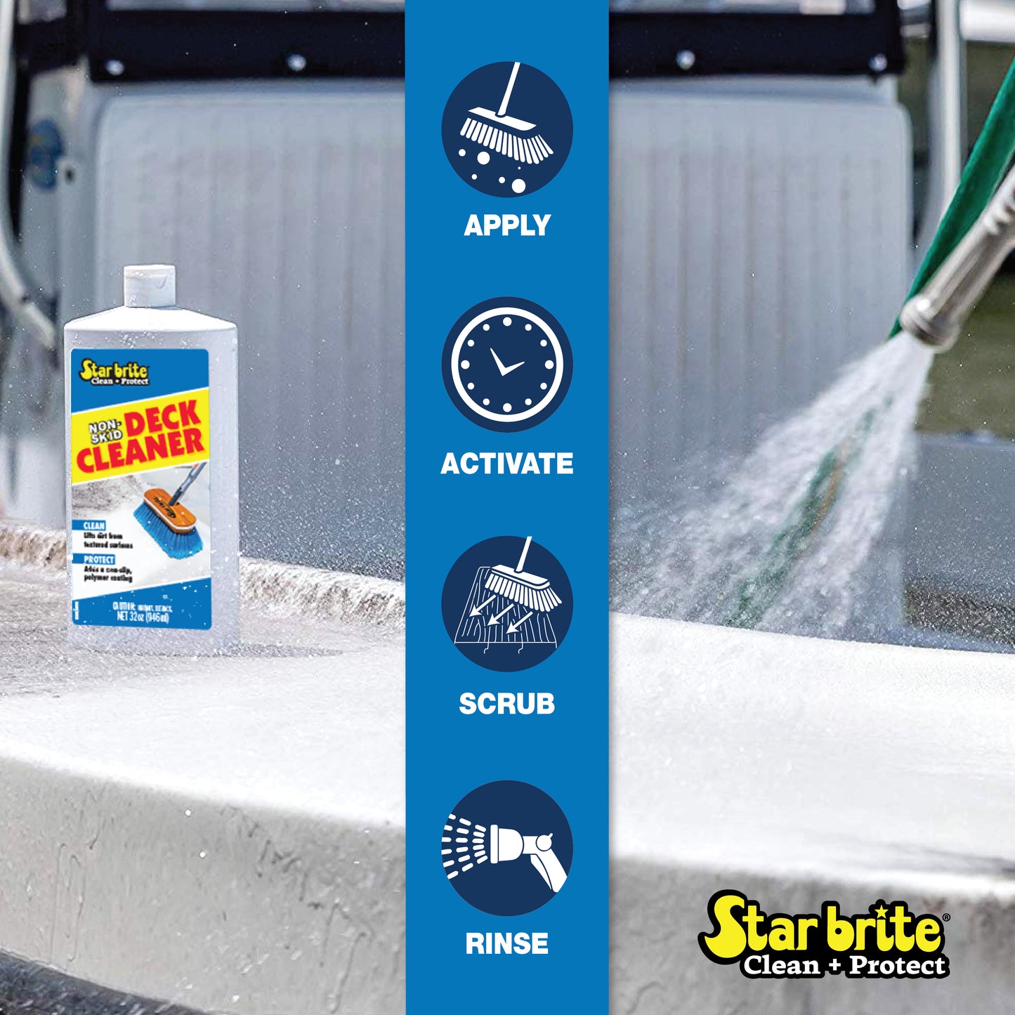 Non-Skid Deck Cleaner & Protectant - Ultimate Deck Wash