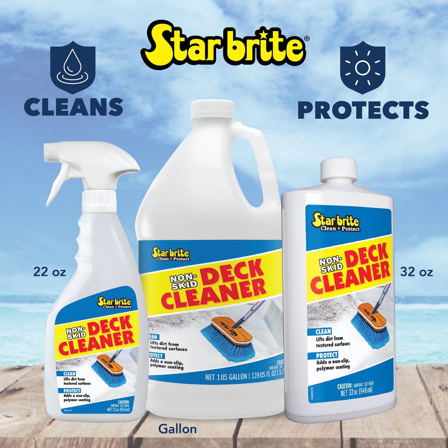Non-Skid Deck Cleaner & Protectant - Ultimate Deck Wash