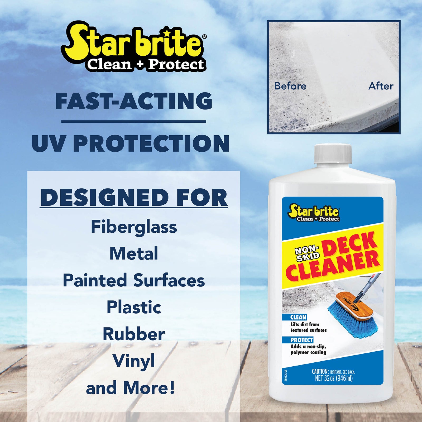 Non-Skid Deck Cleaner