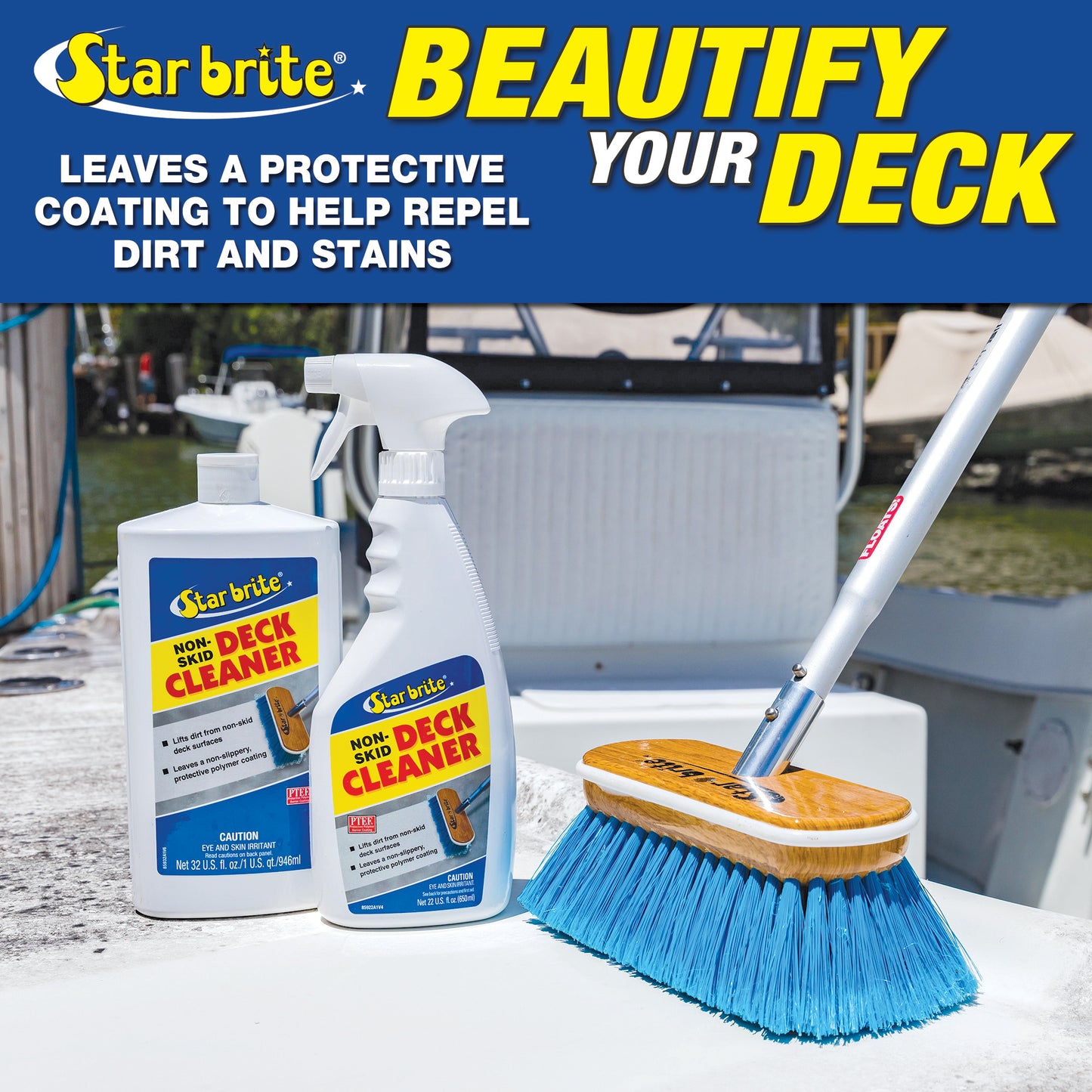 Non-Skid Deck Cleaner & Protectant - Ultimate Deck Wash
