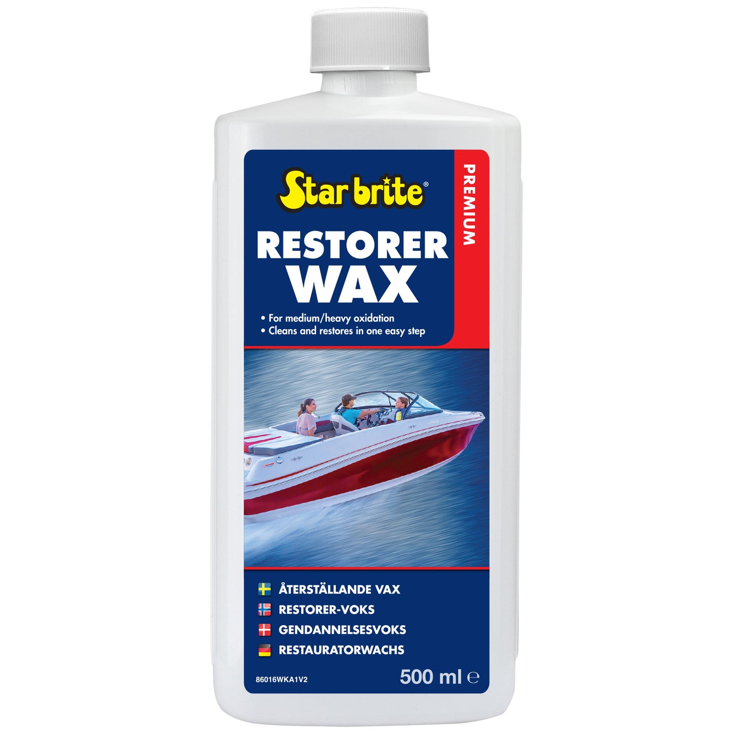 Premium Restorer Wax - For Medium to Heavy Oxidation
