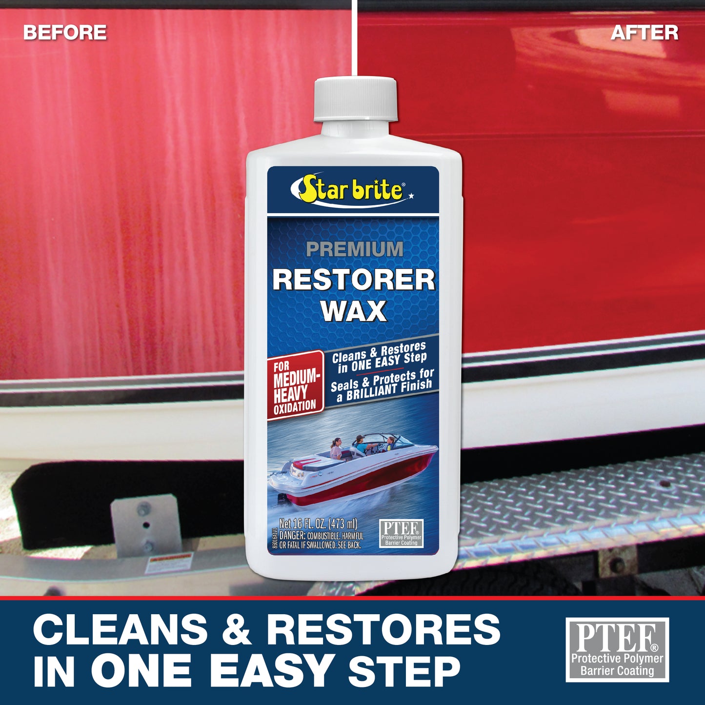 Premium Restorer Wax - For Medium to Heavy Oxidation