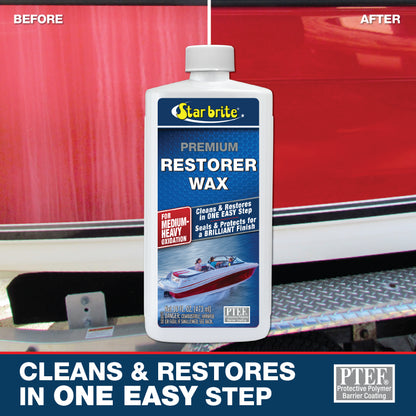Premium Restorer Wax - For Medium to Heavy Oxidation