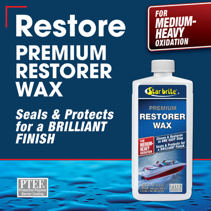 Premium Restorer Wax - For Medium to Heavy Oxidation