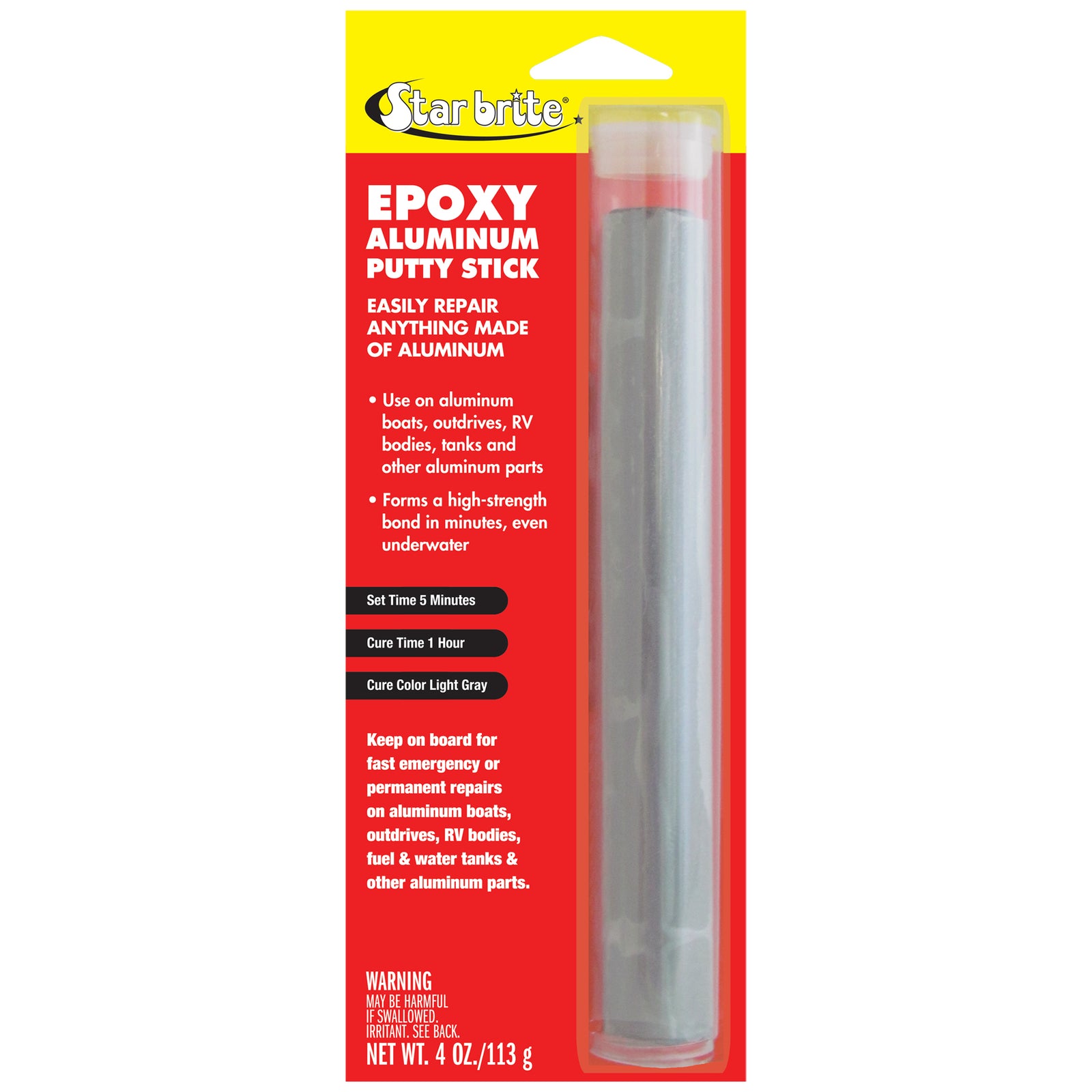 Epoxy Aluminum Putty Stick - Star brite Distributing, LLC