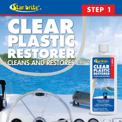 Clear Plastic Restorer - Step 1 - Star brite Distributing, LLC