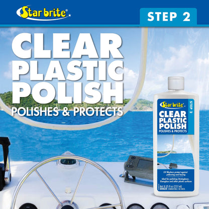 Clear Plastic Polish - Step 2 - Star brite Distributing, LLC