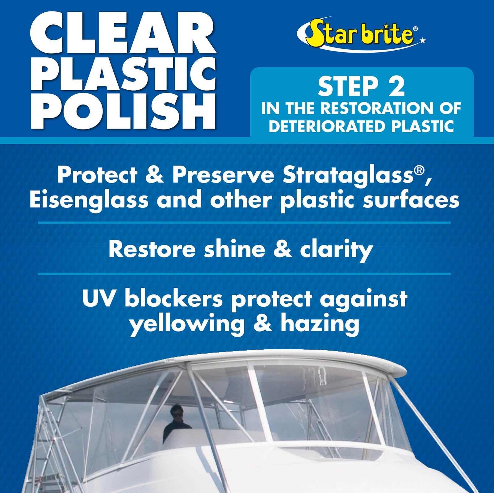 Clear Plastic Polish - Step 2 - Star brite Distributing, LLC