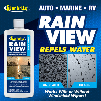 Rain View - Rain Repellent for Windshields and Windows