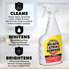 Mildew Stain Remover Gel