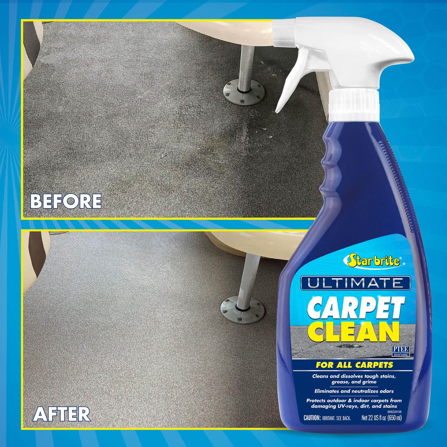 Ultimate Carpet Clean - Removes Tough Stains & Odors - Star brite Distributing, LLC