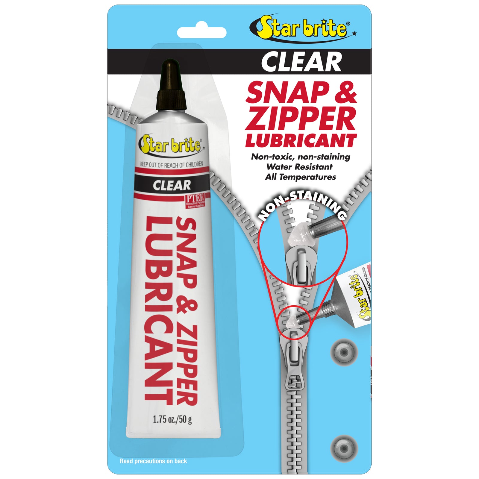 Snap & Zipper Lubricant - Star brite Distributing, LLC