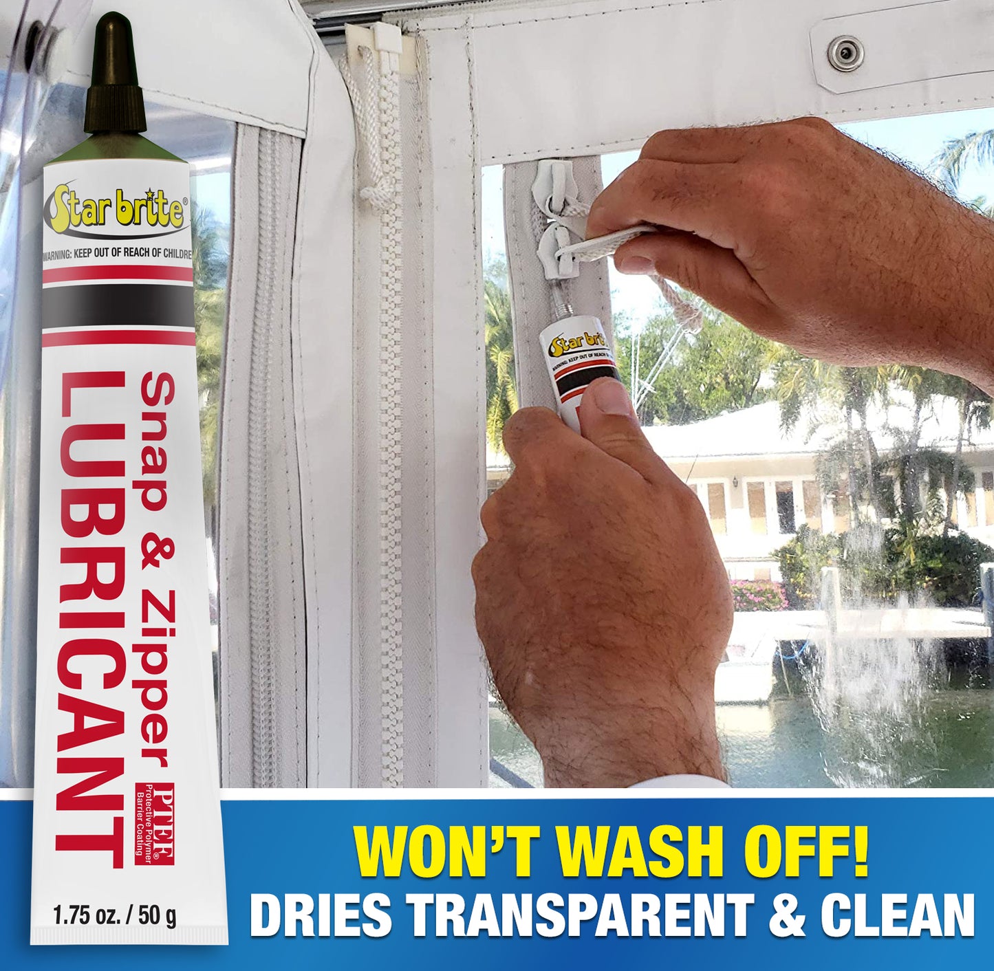 Snap & Zipper Lubricant - Clear, Multi-Use