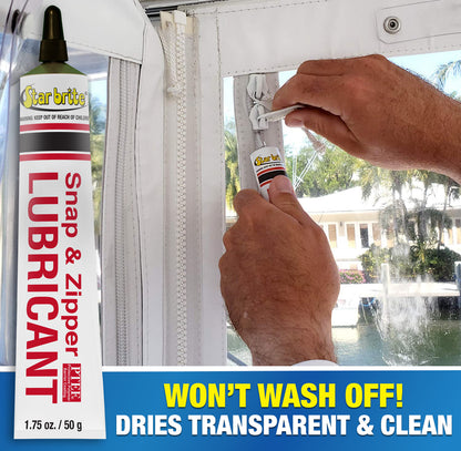 Snap & Zipper Lubricant - Clear, Multi-Use