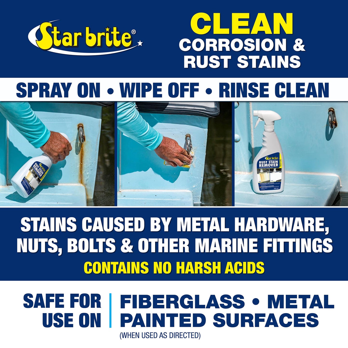 Rust Stain Remover - Star brite Distributing, LLC