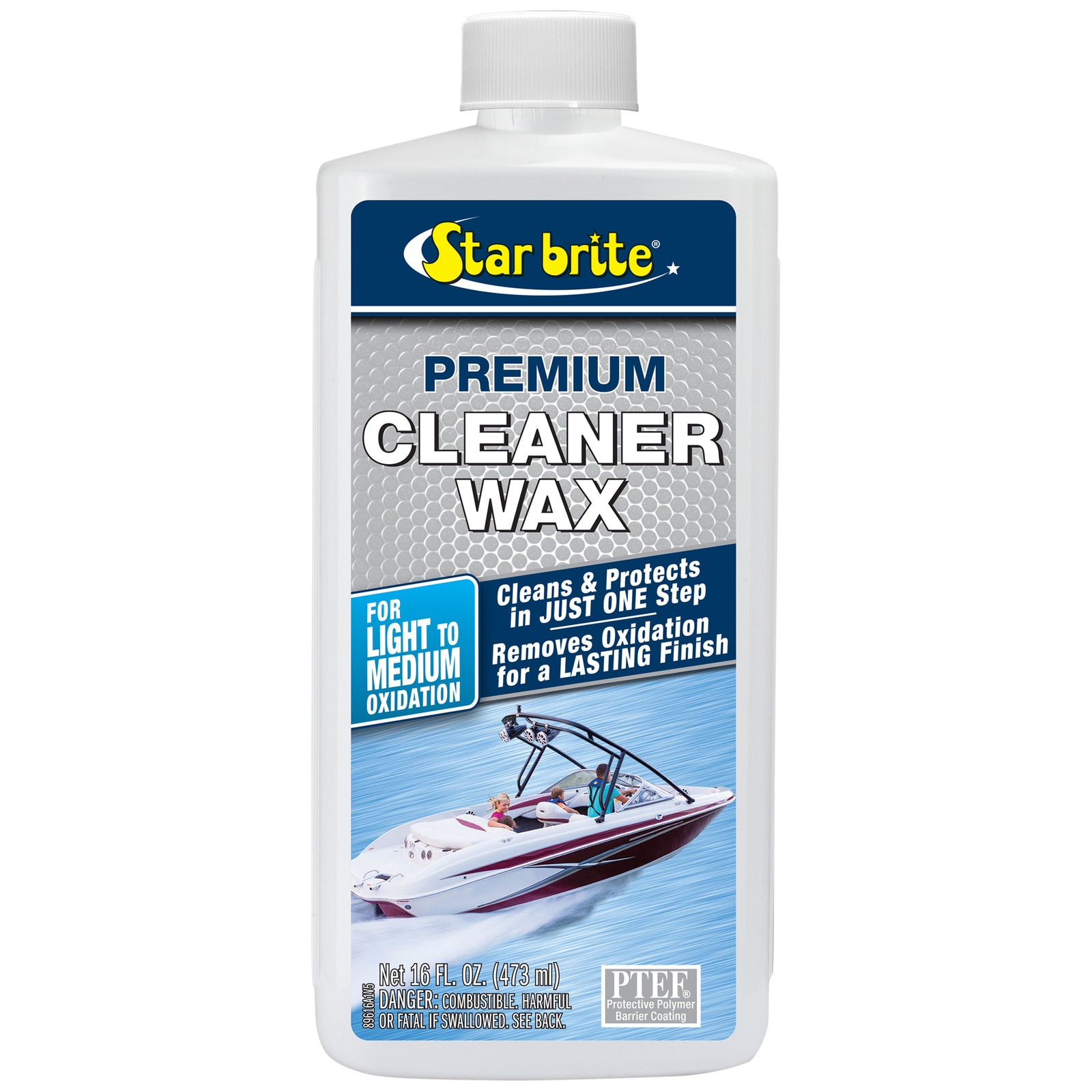 Premium Cleaner Wax - For Light to Medium Oxidation - Star brite Distributing, LLC
