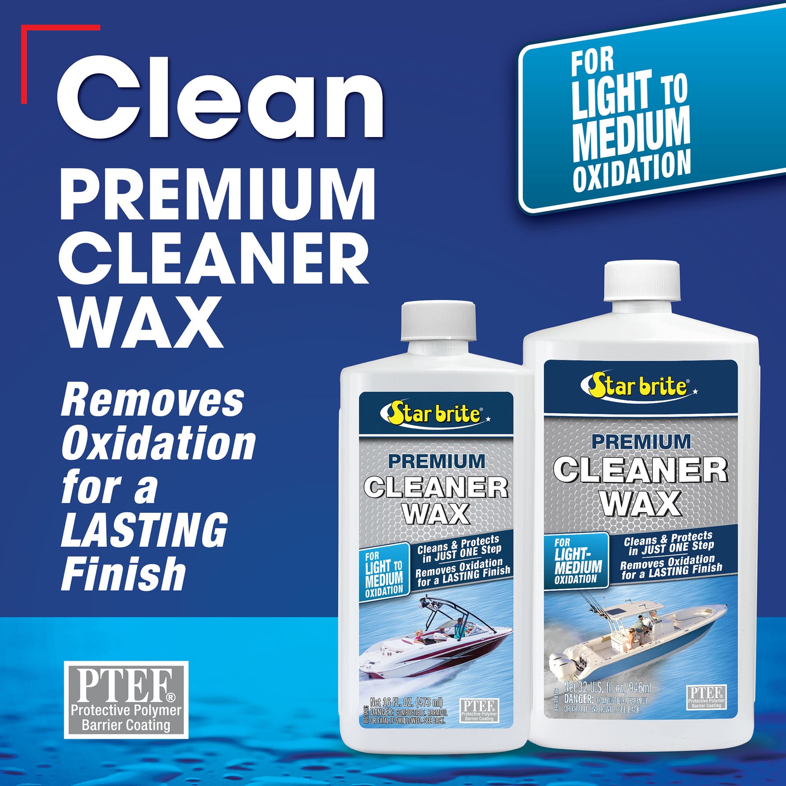 Premium Cleaner Wax - For Light to Medium Oxidation