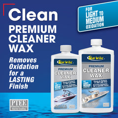 Premium Cleaner Wax - For Light to Medium Oxidation