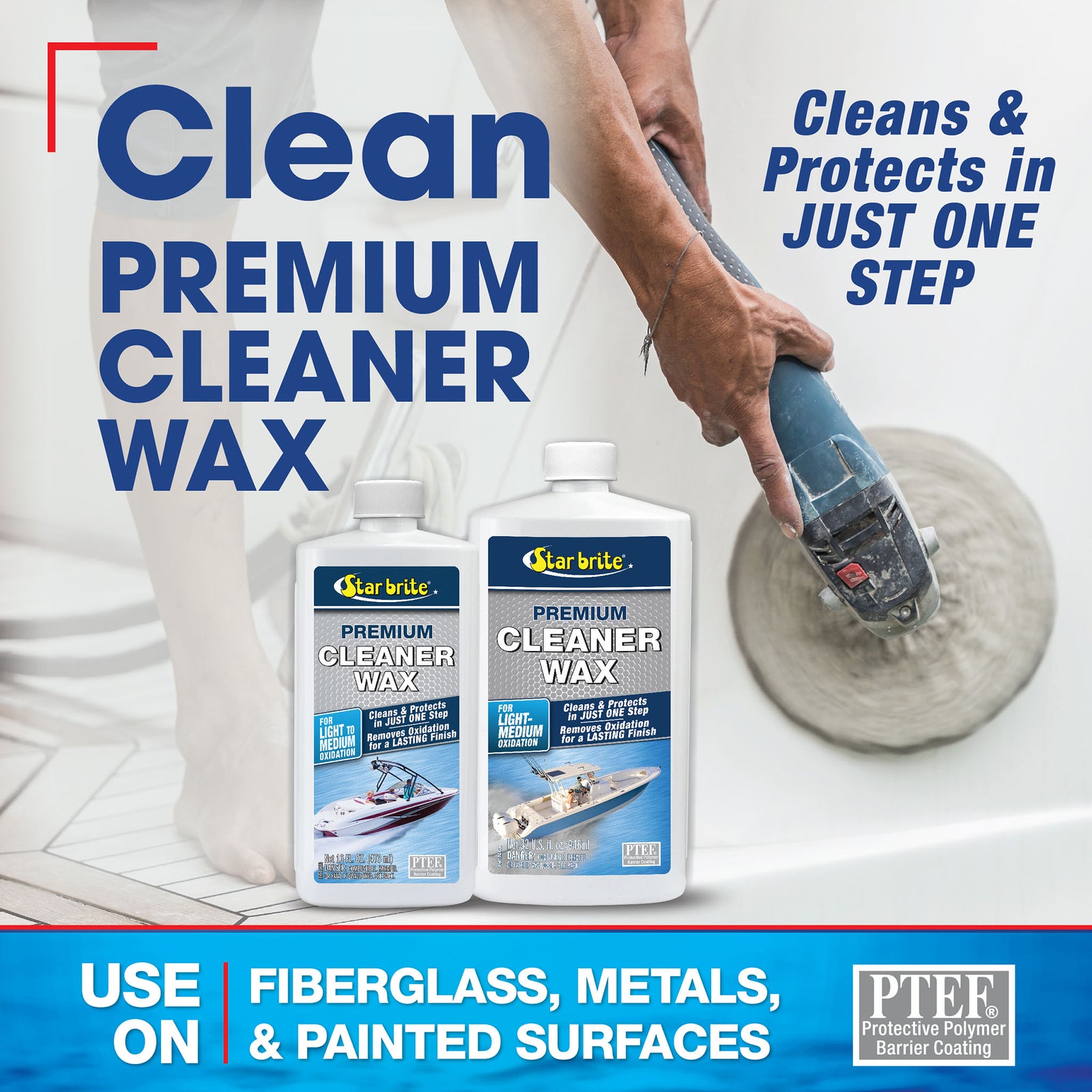 Premium Cleaner Wax - For Light to Medium Oxidation