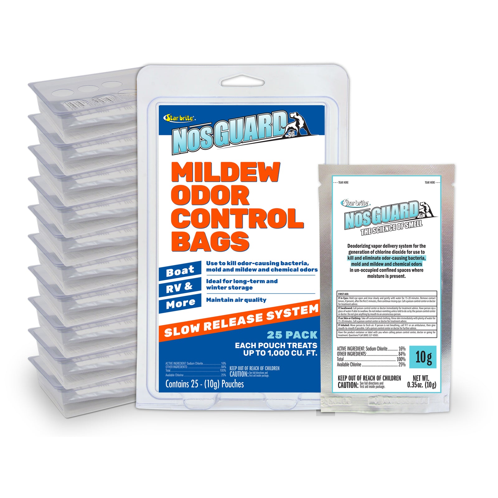 Mildew Odor Control Bags