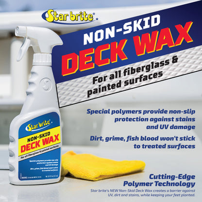 Non-Skid Deck Wax - Non-Slip UV Protection