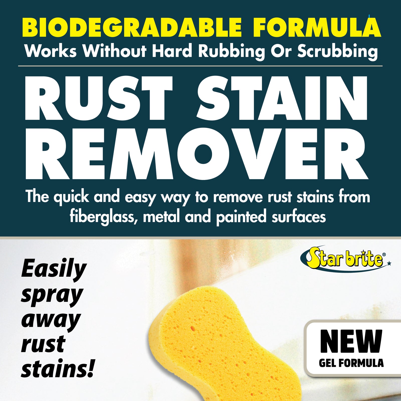 Rust Stain Remover Gel Formula