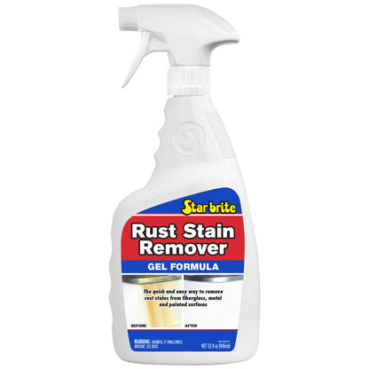 Rust Stain Remover Gel Formula for Fiberglass, Metal & Surfaces - Star brite Distributing, LLC