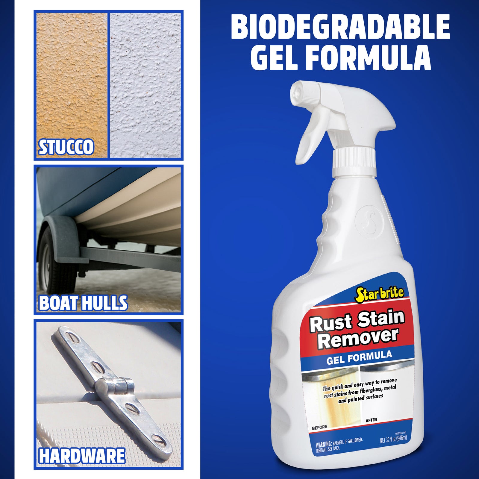 Rust Stain Remover Gel Formula