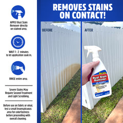 Rust Stain Remover Gel Formula