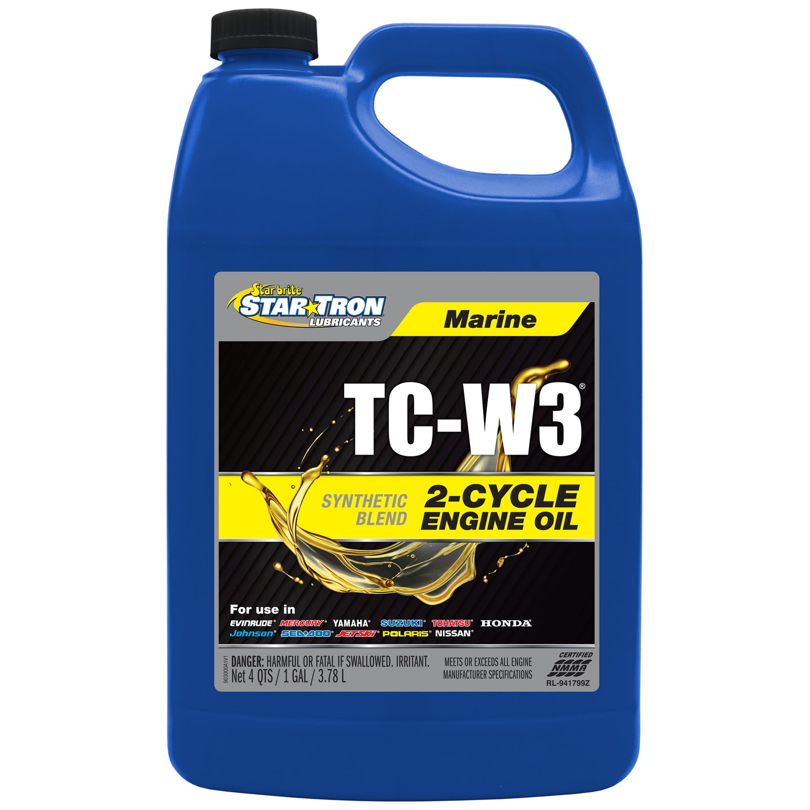 2-Cycle Synthetic Blend Engine Oil TC-W3 - Star brite Distributing, LLC
