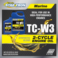 2-Cycle Synthetic Blend Engine Oil TC-W3