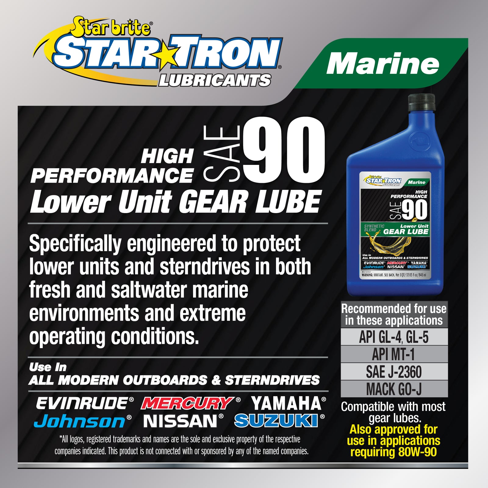 SAE 90 Marine Gear Lube – Star brite Distributing, LLC