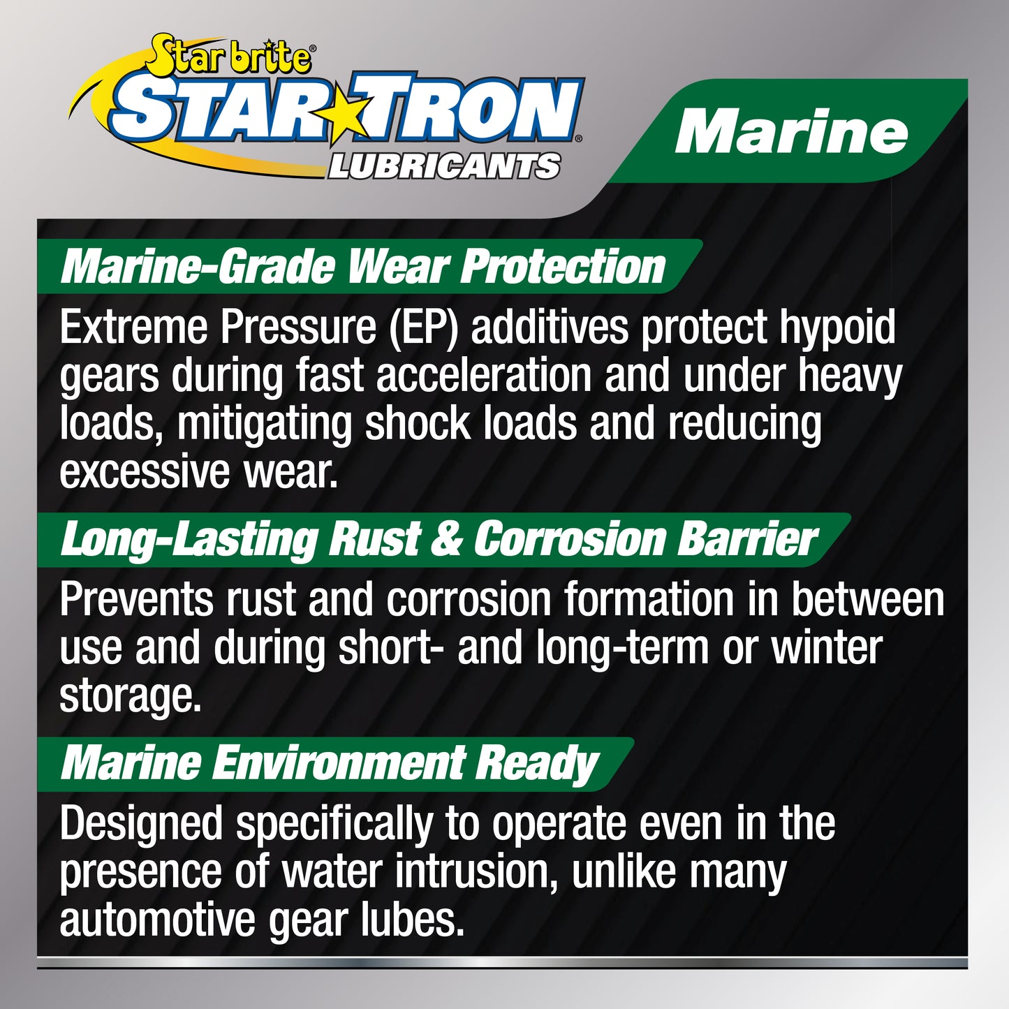 Star Tron SAE 90 Marine Gear Lube – High Performance Synthetic Blend