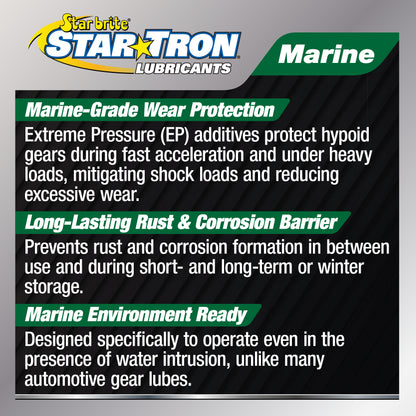 Star Tron SAE 90 Marine Gear Lube – High Performance Synthetic Blend