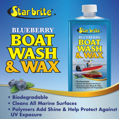 Boat Wash & Wax - Blueberry Scent