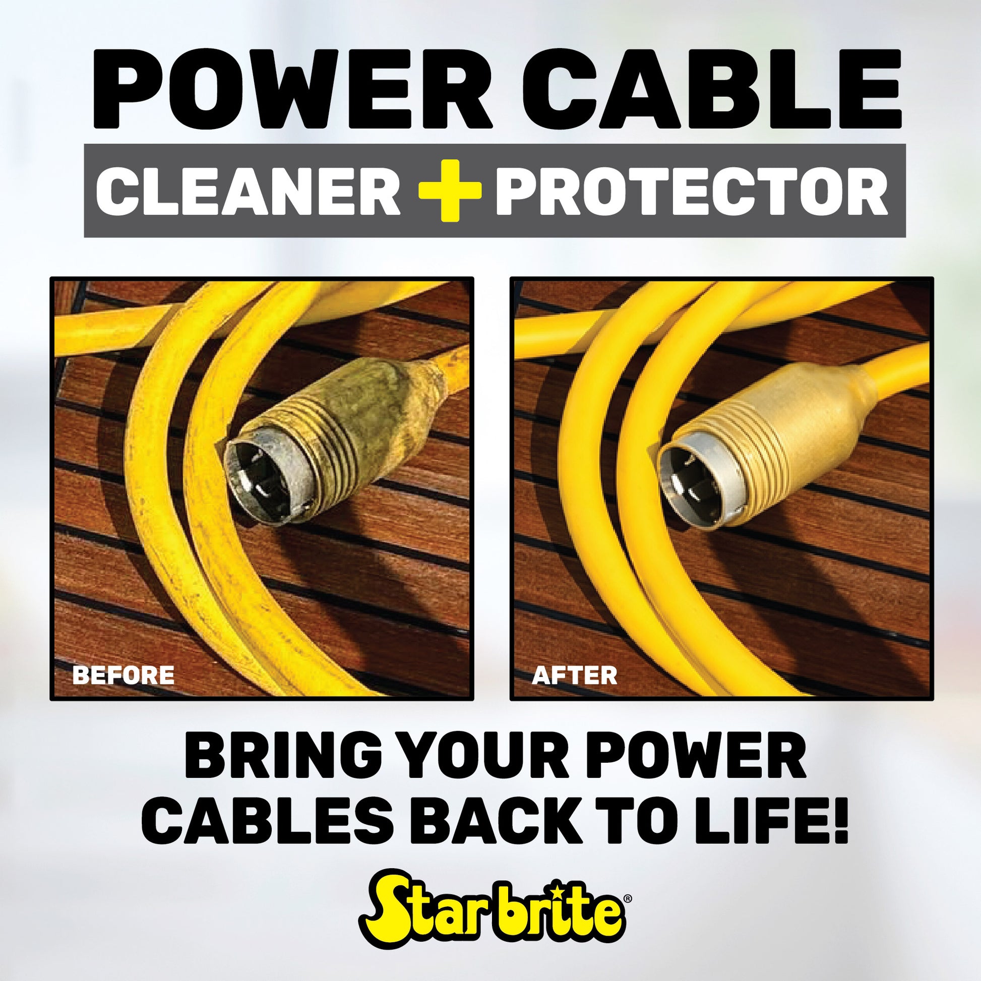 Power Cable Cleaner & Protector - Star brite Distributing, LLC