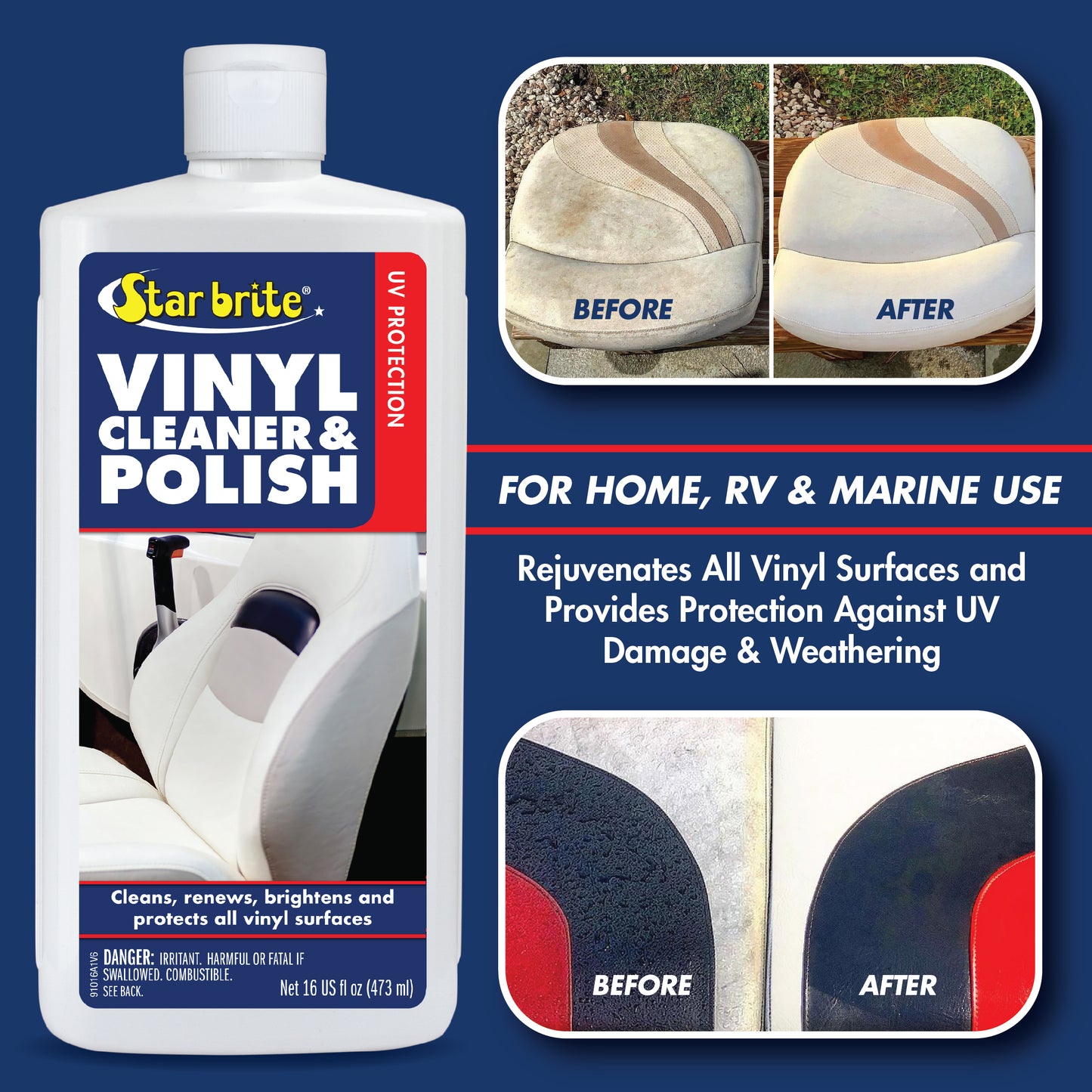 Vinyl Cleaner & Polish - UV Protection