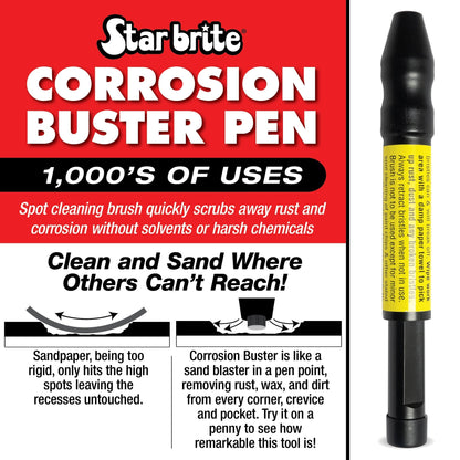 Corrosion Buster Pen - Electrical Connections, Marine Gear - Star brite Distributing, LLC