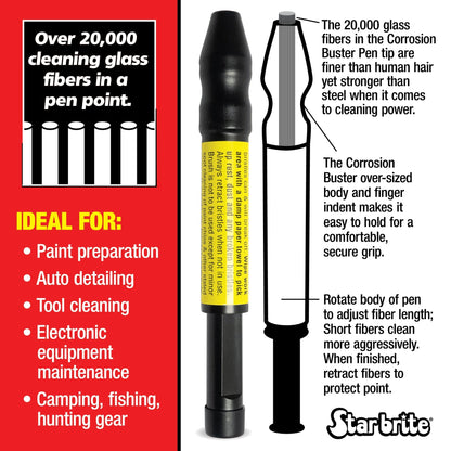 Corrosion Buster Pen - Electrical Connections, Marine Gear - Star brite Distributing, LLC